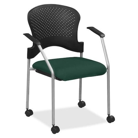 Eurotech - The Raynor Group SIDE CHAIR W/CASTERS FOREST EUTFS827050